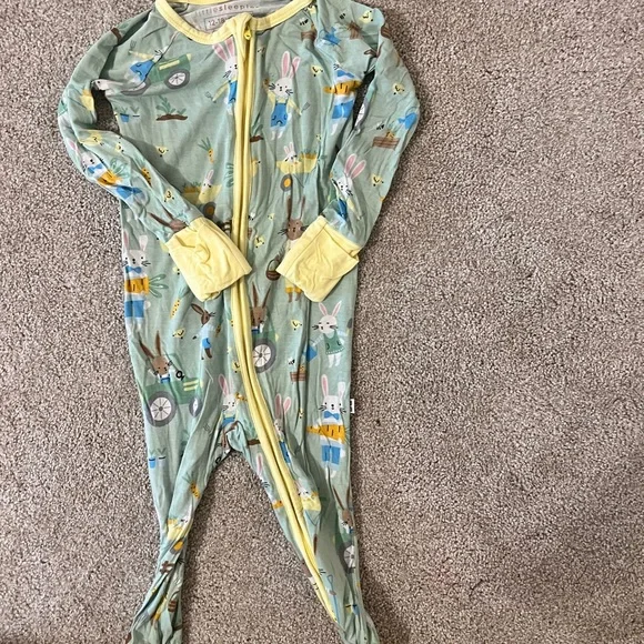 Little Sleepies bamboo rayon sleep suits